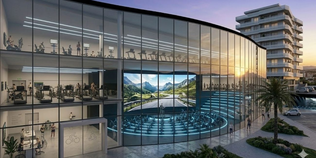 Ciudad de Deporte - Centro de Fitness. Descubre apartamentos exclusivos en La Nucía a un paso de la Ciudad del Deporte. Disfruta de estilo de vida activo con piscina de olas, academia Ferrer, golf y más.