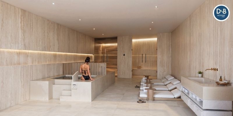 Oasis de zonas comunes premium en la nucía - dbb. Primer vistazo a la exclusividad de las zonas comunes en destiny by bergen en la nucía. Un oasis privado de lujo sostenible en costa blanca.