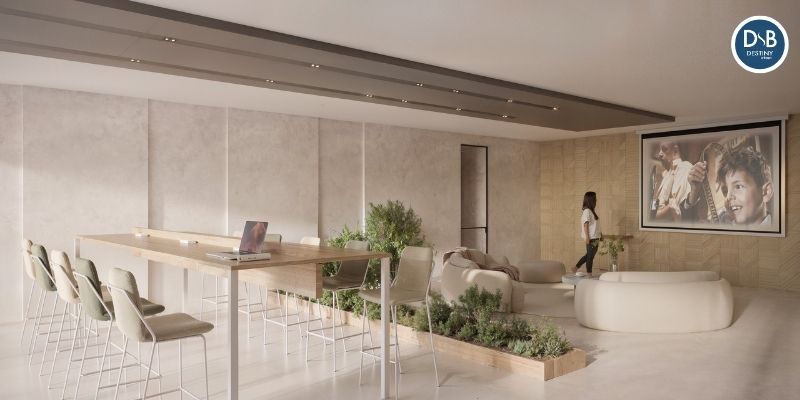 Oasis de zonas comunes premium en la nucía - dbb. Primer vistazo a la exclusividad de las zonas comunes en destiny by bergen en la nucía. Un oasis privado de lujo sostenible en costa blanca.