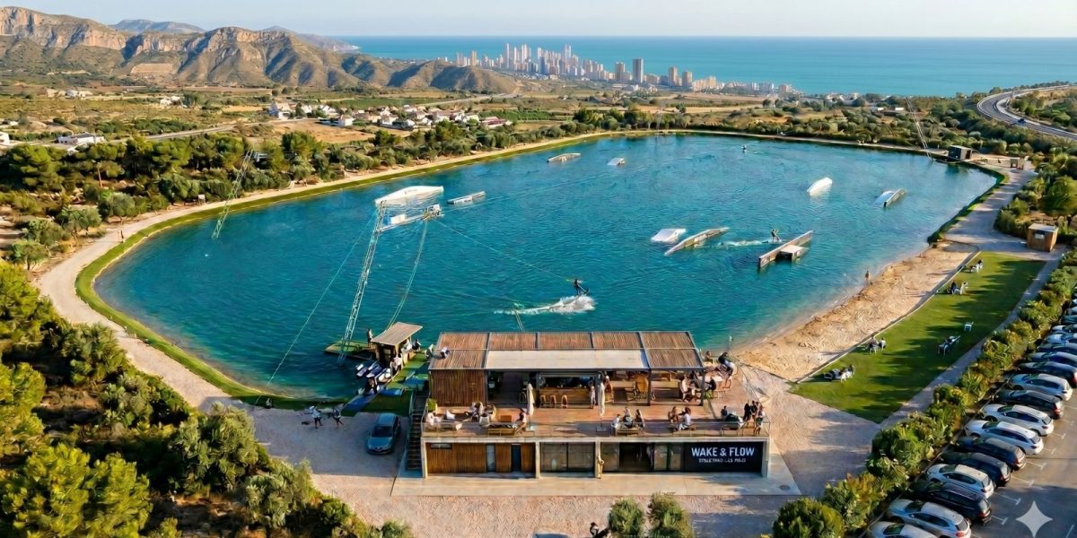 Sports City - Cable Ski. Wakeboarding. Discover exclusive apartments in La Nucia just a step away from the Sports City. Enjoy an active lifestyle with a wave pool, Ferrer Academy, golf, and more.